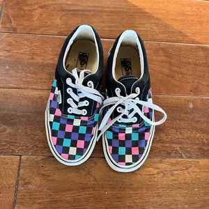 Checkered Vans